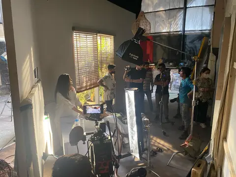 Shotspire crew on set